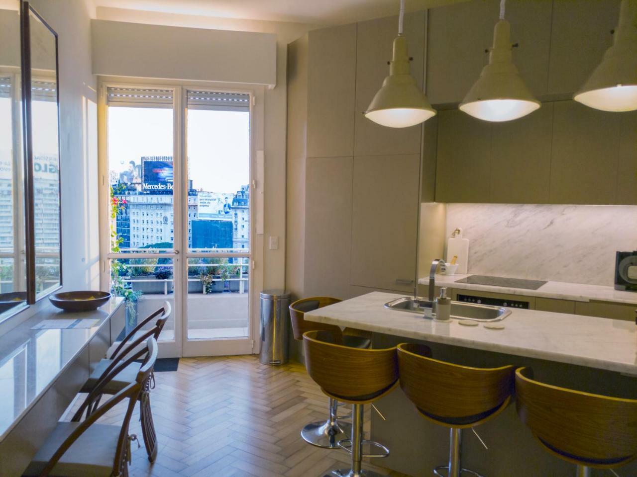 Penthouse Frente Al Obelisco Con Terraza Apartment Buenos Aires Exterior foto
