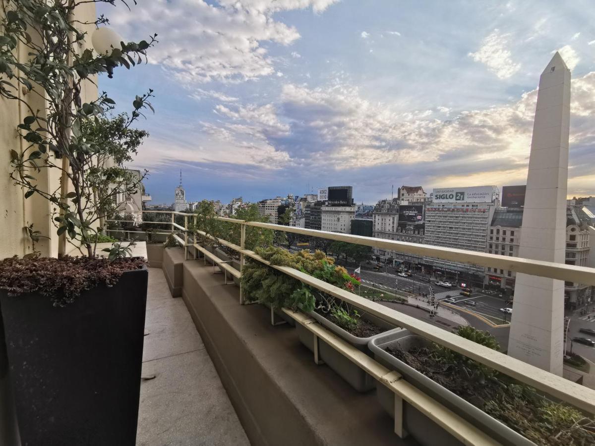 Penthouse Frente Al Obelisco Con Terraza Apartment Buenos Aires Exterior foto